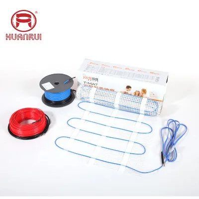 150w 200w/m2 Fiberglass Mesh FEP Insulation Underfloor Heating Mats Heating Floor System
