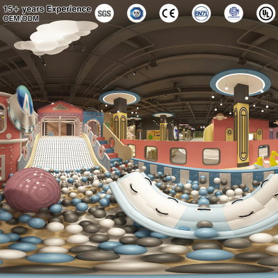 Custom Design Indoor Kids Playground Soft Play Kids Play House Modular Game Indoor Playground Equipment