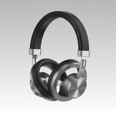 BH02 Lightweight Comfort Ultra-Long Playtime Fast Charging Adjustable EQ MIC for Clear Calls Open On-Ear BT Headphones
