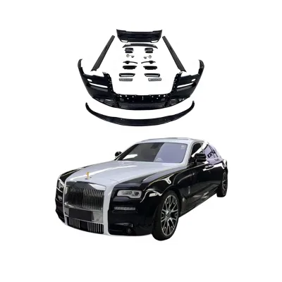 For Rolls-Royce Ghost 2010-2018  Upgrade Kit MSY Style Carbon Fiber Body Kit Front Bumper Exhaust Cut-Outs New Auto Parts
