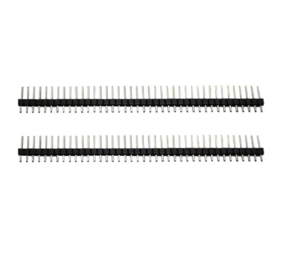 Hot Sale Original 40 Pin 1x40 Single Row Male 2.54 Breakable Pin Header Connector Strip