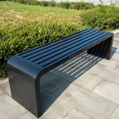 Modern Design Outdoor Metal Garden Bench Factory Wholesale Park Chairs for Street or Public Use