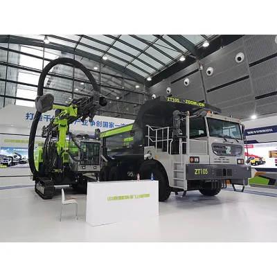 Mining Truck Zoomlion 80Ton ZT125 Fully Hydraulic Dump Truck With Solid Structure