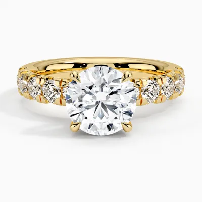 Engagement Ring Lab Grown Diamond  Lab Grown Diamonds Gold Ring for Men
