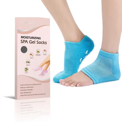 Foot Care Beauty Spa Moisturizing Socks Heel Compression Toe Sock for Dry Cracking Feet-Softening Callus Remover