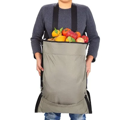 The Orchard Picking Bags Can Be Adjusted in Capacity Cotton Backpack Is Convenient Fruit Harvesting Storage Sleeve Room to Carry