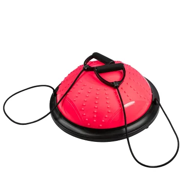 Durable Semi-balanced Ball With Straps Gym Fitness Workout Equipment Balance Trainer Football Basketball Training Equipment