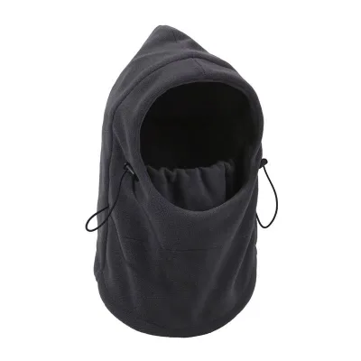 Outdoor Winter Balaclava Bike Riding Ski Hoodie Coldproof Windproof Polyester Beaine Hat with Digital Printing