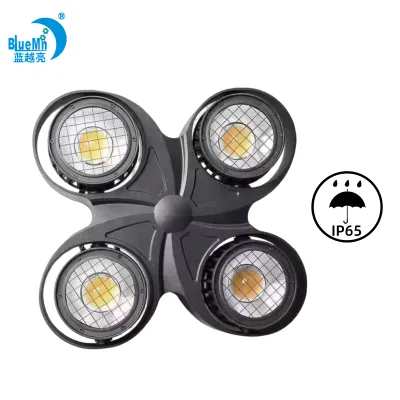 Factory Waterproof IP Blinder 4x100W LED Audience Light for Concert Theater Performance Livehouse Floodlight Stage Lighting