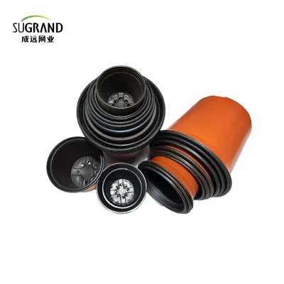 Tray Flat Plastic Potting Seedling Nursery Tray Plant Nursery Pots With Humidity Dome