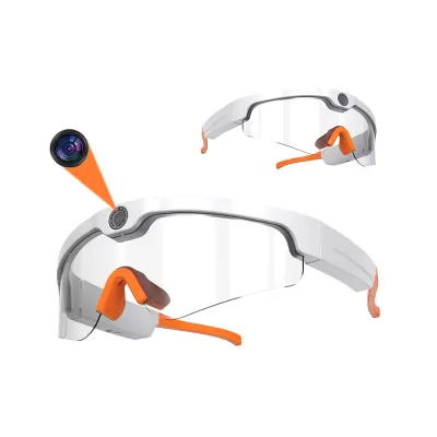 Cool New Anti-Blue Ray Wireless Sports Glasses BT Audio Smart Shades for Sports Music Riding Shooting Camera Waterproof Feature