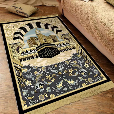 Traditional Islamic Ramadan Thick Prayer Mat Muslim Prayer Rug