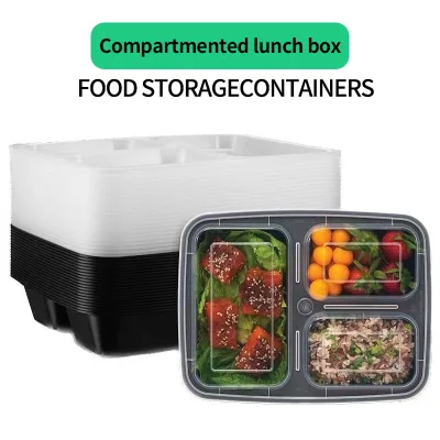 Custom Plastic Lunch Box Food Container Bpa Free PP Take Away Food Packaging Boxes