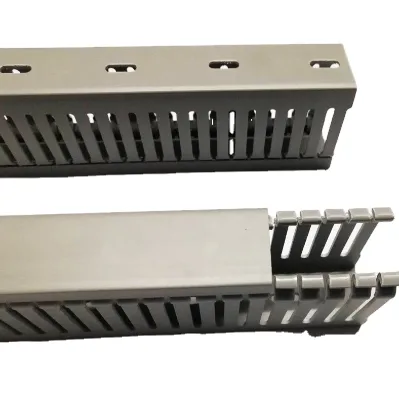 Free Samples Provided, Heat Resistance and Good Insulation for Safety Using Wiring Ducts, Multi Color PVC Slotted Cable Trunking