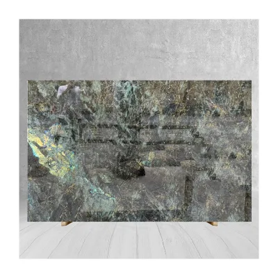 Natural Luxury Blue Sapphire Quartzite Marble Slab for Wall Panel Floor Tiles House Decoration Kitchen Countertop Marble Sink