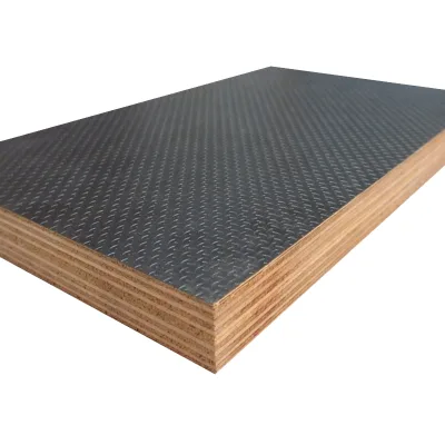 Cheap Poplar Film Faced Plywood 3x6ft 18mm E2 Formaldehyde 1 Year Warranty Outdoor Construction Formwork