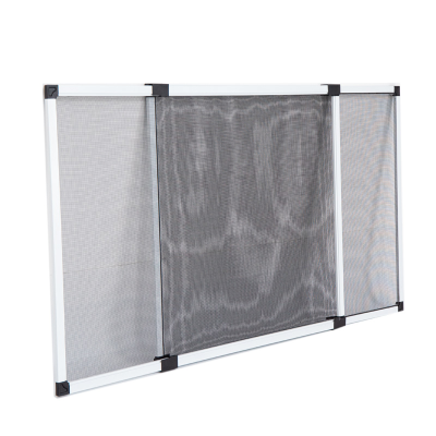 Vertical Folding windows Screen Fiberglass Mesh Sliding Expandable Window Screen