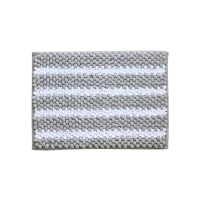Machine Washable Shaggy Chenille Bath Mat Non-Slip Super Absorbent Luxury Microfiber Door Rugs