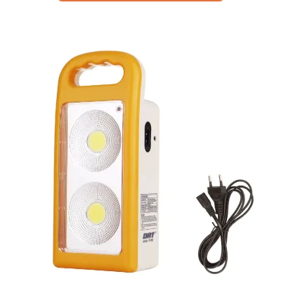 AT-390 LED Rechargeable Emergency Light 10W Portable Solar Emergency Light with Mobile Phone Charging Function