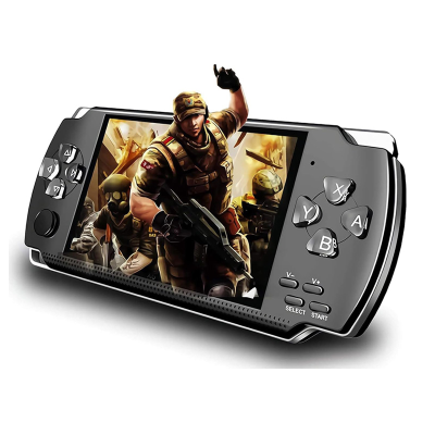 Handheld Portable Game Player for X6 4.3 Inch 8GB Built in 2000 Games for X6 Retro Video Game Console