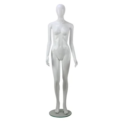 Fiberglass Female Faceless Egg Head Mannequin for Window Display