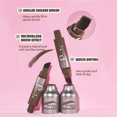Custom 3D Natural Eyebrow Makeup Wild Brow Tint Gel, 4 Colors Gently Shapes Eyebrows Tints Gel