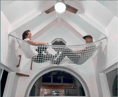 Indoor Suspended Net Hammock Bed Hammock Lying Net