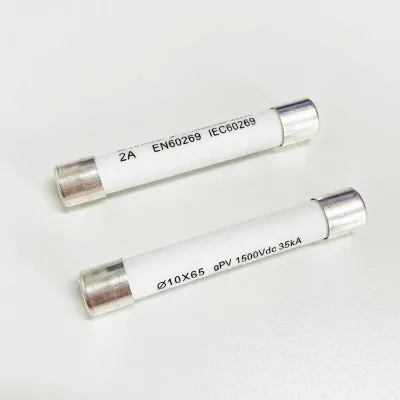 1500V 2A to 32A 10x65mm GPV Cylinder Round Fuse Ceramic Fuse Fusible De Alta Tension Ceramic-fuse