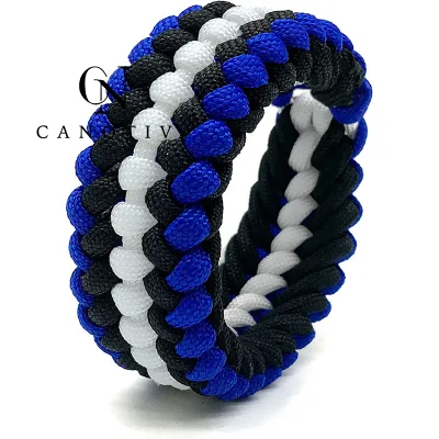 Handmade Weave Braided Rope Wristband Sports Paracord Survival Bracelets for Men Outdoor Camp Gift Accessories