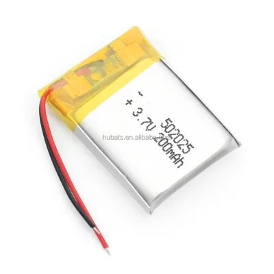502025 3.7v lithium ion battery 200 mah Li polymer battery for portable MP3 MP4 GPS remote controllers Lipo 052025 200mAh