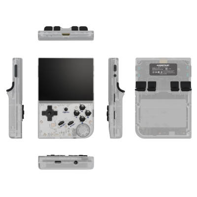 ANBERNIC RG35XX+ Retro Handheld Game Player Built in 64G T F 6000+ Classic Games Linux GarlicOS Portable for Travel Kids Gift