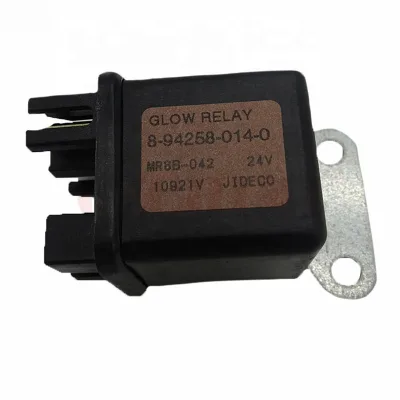 New 24V Excavator Parts Glow Relay for Hitachi EX400-3 EX400-5 EX450 MT-5 MR8B-042 8-94258-014-0