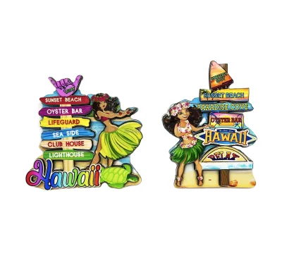 Souvenir Fridge Magnet New Home Decor Magnetic Stickers Custom Arrival Factory Direct Custom Wood Easter Medium Modern