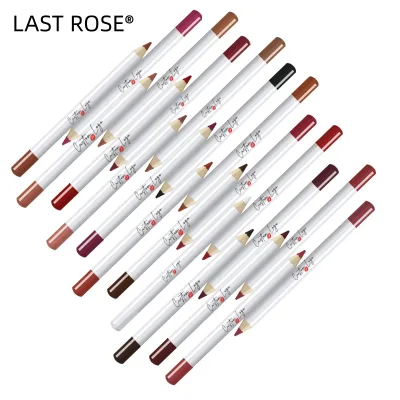 Hot Selling Delicate Soft Texture Lip Pencil Easy Color Outline Waterproof Lip Liner with Custom Logo Wholesale Available