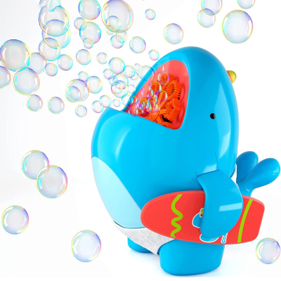 Outdoor Toys Whale Automatic Bubble Machine, Bubble Launcher With 2000+ Bubbles Per Minute & 2 Modes for Kids