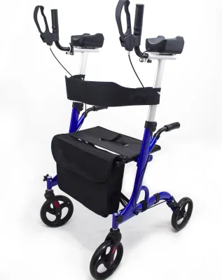 Walker Rollator Design Rollator Hot Sales Medical Walker Rollator With Storage Bag and Soft Seat