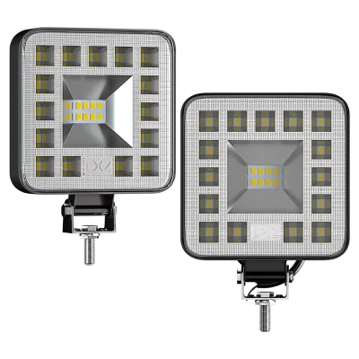 DXZ H-MINI-F-23 3-Inch Mini 23LED Ultra Bright 18W Floodlight Auto Exterior Fog Light for Vehicles Motorcycles ATVs CE Certified