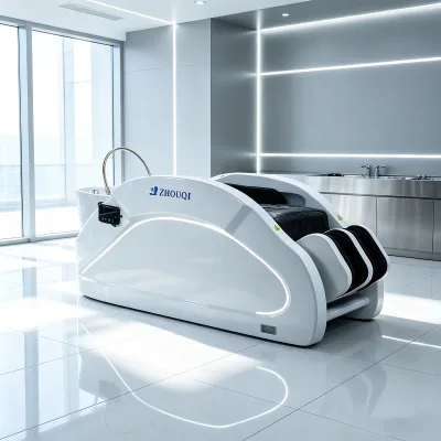Multifunction Water Therapy Shampoo Electric Equipment Massage bed Hair Salon Equipment Salon Equipment Shampoo Bowl BX-A005