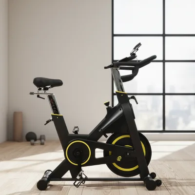 First Fitness Commercial Grade Steel for Bike Model 688 6kg Flywheel Digital Display Home Use 120kg Max Load Fat Burning