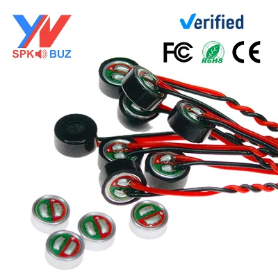 YueNeng YN-EM6027C2W 6027 6*2.7mm -38DB Anti-interference High-sensitivity Microphone 100-10000Hz Factory Custom Dual Capacitor