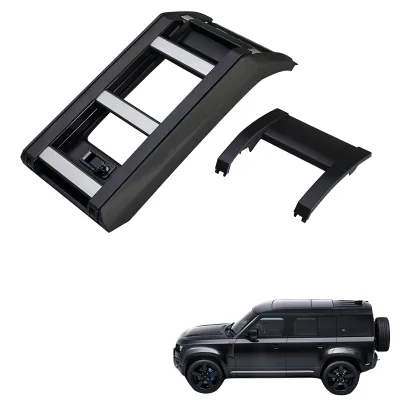 Aluminum Alloy Telescopic Black Side Ladder Tailladder Roof Mount Car Universal Folding Ladder for Off-road Vehicles