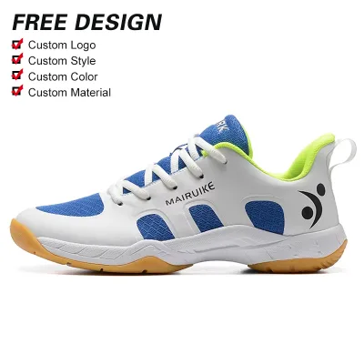 Men's Women's Lightweight Tennis Sneaker Indoor Outdoor Courts Comfortable Racketball Volleyball Training Summer Autumn Genuine