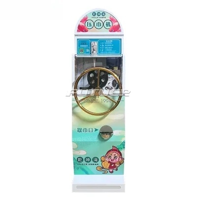 Commercial Souvenir Coin Press Machine Coin Operated Penny Press Embossing Machine for Amusement Parks Vending Machines English