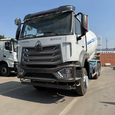 Powerful Howo NX 6x4 Mixer Truck With Anti-adhesion Tank for Concrete Construction Transportation