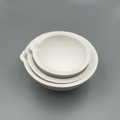 Hot Sale High Temperature Resistant Silica Crucible Melting Bowl for Goldsmith