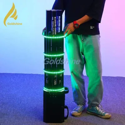 Electronic Firework Gun, Gatling LED Illuminated Firework Gun, an Atmosphere Prop for Nightclubs and Bars