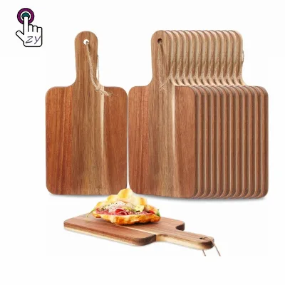 Wholesaler High Quality Cheap Acacia Rectangle Kitchen Cutting Board Chopping Block Customize Made in Vietnam