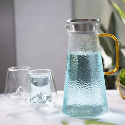 Bedside High-Capacity Eco-Friendly Glass Water Carafe with American Style for Home and Office Use