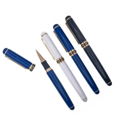 Hot Sales Legible Handwriting Plastic Roller Ball Premium Pen Cheap Promotional Roller Pens