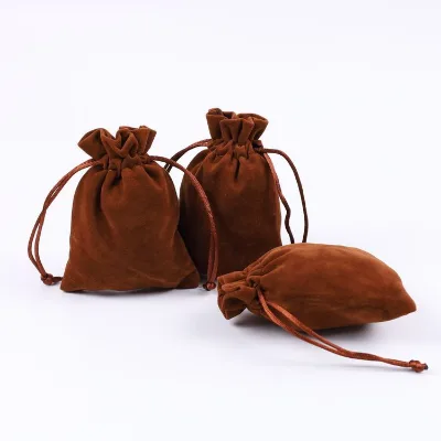 Manufacturer Custom OEM Suede Drawstring Bag Luxury Gift Bags Dust Bag for Small Business